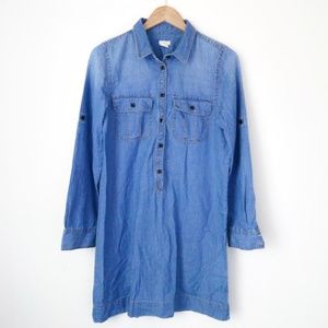 J.Crew Denim Shirt Dress